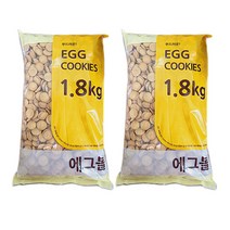 신흥 에그볼 과자, 1.8kg, 2개