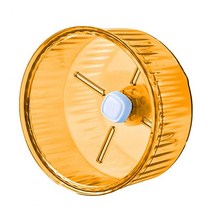 워킹패드 가정용런닝머신귀여운 그레이트 마찰 투명 안정적인 햄스터 러닝 머신 애완동물 장난감 조깅 휠, 01 주황색_02 M