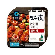 청정원 안주야 논현동 포차스타일 불막창160g, 단품, 단품