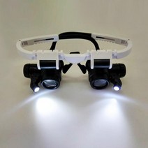 돋보기확대경 핸드폰확대경 스탠드확대경헤드 장착 조명 현미경 시계 수리 도구 LED 돋보기, 한개옵션1, 한개옵션0