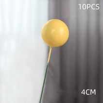 케이크 데코용품 웨딩 베이비 샤워 생일 케이크 삽입 위 컵케익 인서트 액세서리 플러그, 21 yellow4