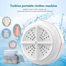 돈세는기계 휴대용 세탁기 미니 초음파 터빈 다기능 식기, 없음, 한개옵션0, 한개옵션0