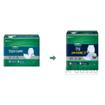 디펜드 라운드형 패드 성인용 기저귀 장시간용 취침용 속기저귀, 와이드&롱, 30매, 6개