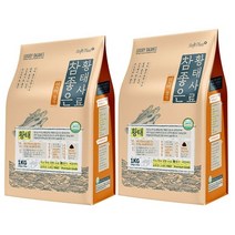 소프트플러스 전연령 참좋은 황태사료 연어오리2kg, 황태사료 오리2kg