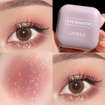 아이쉐도우 아이메이크업 아이 스틱 글리터 섀도우 팔레트 펄아이 애교살 눈화장 단색 쉬머 메이크업 다이아몬드 반짝임 금속성 빛나는 그림자 안료 으깬 감자 그림자 화장품, 06