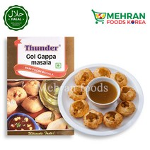 THUNDER Gol Gappa (Pani Puri) Masala 50g 파니푸리 마살라, 1pc