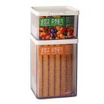 창신리빙 냉장고수납왕 포켓용기 3호-2단, 본상품선택
