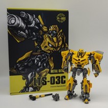 변환 MPM03 MPM-03 꿀벌 LT-01 LT01 LTS-03C LTS03C 합금 영화 액션 피규어 로봇 모델 변형 장난감 자동차 선물, 소매 상자와 함께