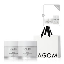 라곰 딥 크림 듀오 미니 딥크림 2개+미니 에센토너 2개+쇼핑백 증정, 딥크림 60mL 2개+미니 딥크립 2개+미니 에센토너