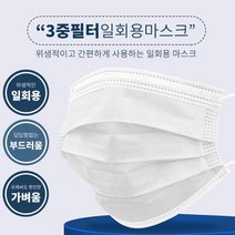 일회용 덴탈 마스크 50매입 멜트블로운 필터 덴탈(베루스토), 1box
