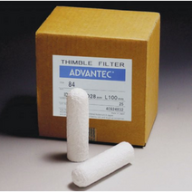 원통여과지(ADVANTEC) NO84 TOYO 필터페이퍼 어드밴텍 Thimbles filters 팀블