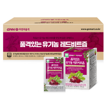 자연의 품격 유기농 레드비트즙80ML X 100포 Organic Red Beet Juice 80ml x 100