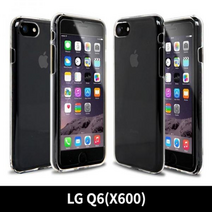 LG Q6 X600 히트젤리 투명 핸드폰케이스, 없음
