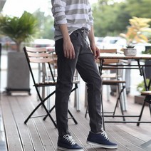 [리더스] 큰사이즈팬츠 남성 빅 스타일 회색 그레이 스판바지 (6494292)