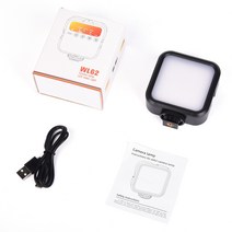 방송조명 유튜브 방송용 링라이트 촬영 조명 장비 제품 회의 라이브 사진 용 미니 Led 비디오 2000mAh 3000 6500K 바이 컬러 필 694EA 8, 01 A, 01 A