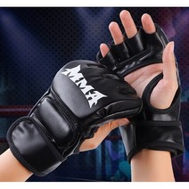 [봉스기릿] 글러브 격투기 MMA UFC 양손착용, 블랙, 본, 1개