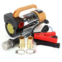 DIY 12V 260W Car Engine Portable Electric Fuel Diesel Pump Oil Transfer Pump Self Priming Refueling, 한개옵션0