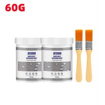 방수본드 실란트 방수실란트 절연 본드 30/100g 초강력 방수 접착제 덕트 수리 화장실 누수 방지 투명 누출, [02] 30g2개