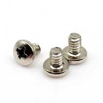 전산 볼트 너트 육각 50pcs 6 #-32x 5/6/8mm PC 케이스 필립스 플랫 라운드 헤드 하드 드라이브 디스크 HDD, 02 silver_01 6-32x5mm