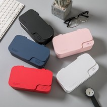 GT 초음파 안경 귀금속 세척기 450 ml 40 khz 15 w, 화이트, 1개