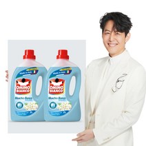 오미노비앙코 무스키오비앙코 일반드럼겸용 액상세제 화이트머스크향, 2L, 2개