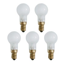 일광 백열전구 미니크립톤, 5개, E14소켓 불투명 40W