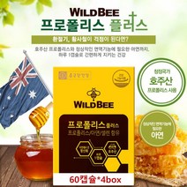 프로폴리스 캡슐 호주 비프로폴리스 플라보노이드 아연 셀렌 구강 목 항산화 면역력 효능 추천, propolis, 240캡슐
