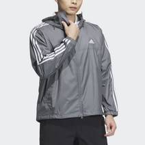 아디다스 ADIDAS 퍼포먼스 맨 에센셜+ 루즈 핏 3S 메쉬 라인드 윈드브레이커 재킷 남성바람막이 남자바람막이 환절기바람막이 봄가을바람막이 삼선바람막이 JF3912/JF3955