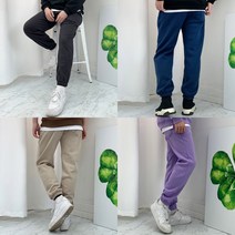 마이클로드 21S/S재입고! 남녀공용 기모 무지 조거팬츠 봄 가을 겨울 기본 / 15color