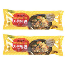직수입 쫄깃쫄깃 100% 고구마 전분 자른 당면 120g 2개