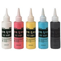 더존 물백묵 보충액 1입 빨강, 1개