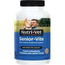 뉴트리벳 Nutri-Vet Senior-Vite 간 츄어블 120ct