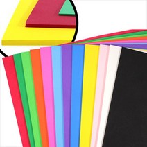 EVA 에바 스펀지 5mm 에바폼 칼라시트 스폰지 파랑, 5개