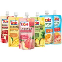 Dole 돌 워터젤리 6종 130mlx20개, 1개, 사과10개+파인애플10개