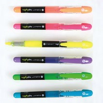 무독성 액상형광펜 6색2세트