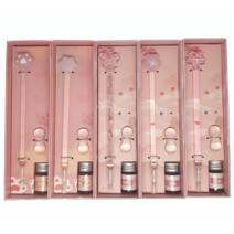 캘리그라피 유리펜 글라스펜 딥펜 벚꽃 냥이 시리즈, 냥이발화이트