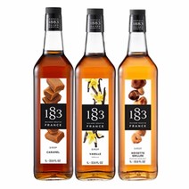 1883바닐라시럽+카라멜+헤이즐넛, 단품