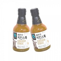 대상 청정원 쉐프의 치킨스톡 340g x 2개