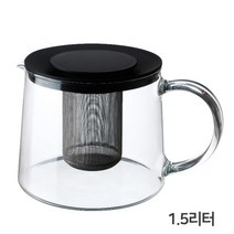 IKEA 이케아 RIKLIG 리클리그 티메이커 찻주전자 1.5리터 (거름망+유리주전자) 301.632.17