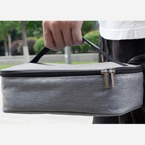 보온 도시락가방 보냉가방 런치백 그레이 소풍도시락