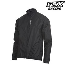 폭스레이싱 바람막이 윈드자켓 FRLJK-116 BLACK 자전거의류
