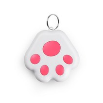 어질리티 훈련 행동교정 버튼 클릭커 Tracking Tag Cat Dog Anti-Lost Device Bluetooth Keychain Caller Locator Portabl, [08] 분홍색