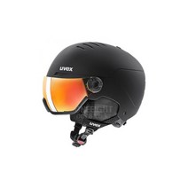 [기타브랜드] 2223 우벡스 헬멧 원티드 바이저 RED 남녀공용 안경착용가능, 사이즈:M/L(58-62)