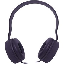 ZaxSound iPhone Android 태블릿 및 노트북(대형)용 마이크 가죽 이어폰 HiFi 깊은 저음 유연한 헤드밴드가 장착된 오버이어 헤드폰, X-Large