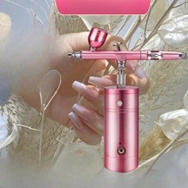 프라모델 에어 브러시 도색 에어브러쉬 피규어 건 무선 미니 휴대용 모델 탈착식, 01.그린-베이직 9종