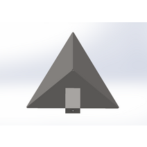 공택 차량 레이더반사기 각도 반사경 교정용 레이다, 표준 4A=139mm