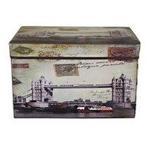 올댓세일 수납함 수납의자 스툴 벤치형, 브릿지(프리미엄)