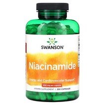 스완슨 Swanson 나이아신아마이드 500mg 캡슐 250정