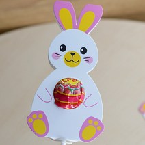 이홈베이킹 사탕페이퍼 입체토끼 10개, 단품