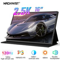천장티비 MACHINIST 미니 HDMI C 타입 지원 노트북 XBox PC PS4/5 휴대용 디스플레이 1, CN_EU 플러그, 2.EU 플러그
